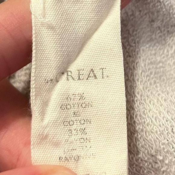 The Great. Ruffle Sweatshirt - Picture 3 of 7